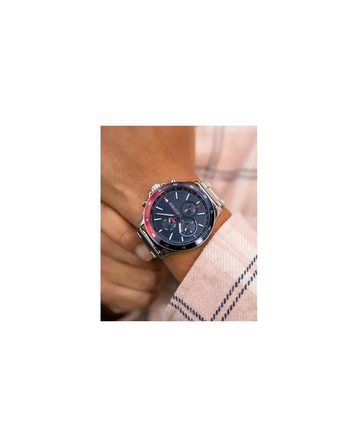 ZEGAREK MĘSKI TOMMY HILFIGER 1791718 BANK (zf022a)