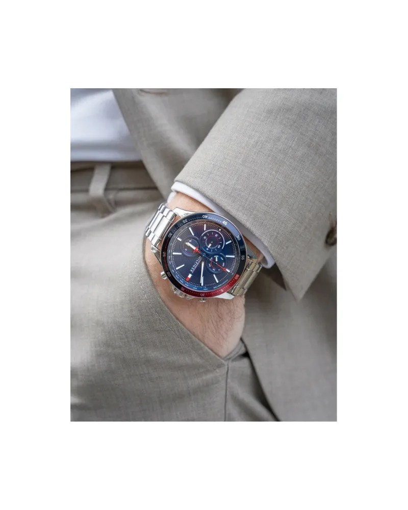 ZEGAREK MĘSKI TOMMY HILFIGER 1791718 BANK (zf022a)