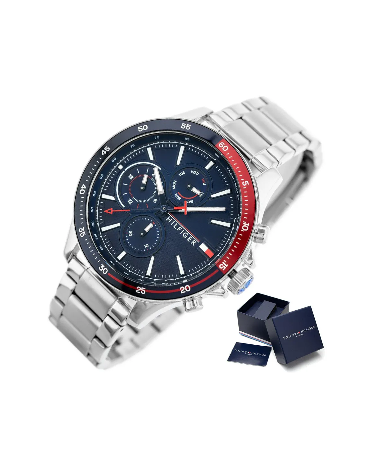 ZEGAREK MĘSKI TOMMY HILFIGER 1791718 BANK (zf022a)