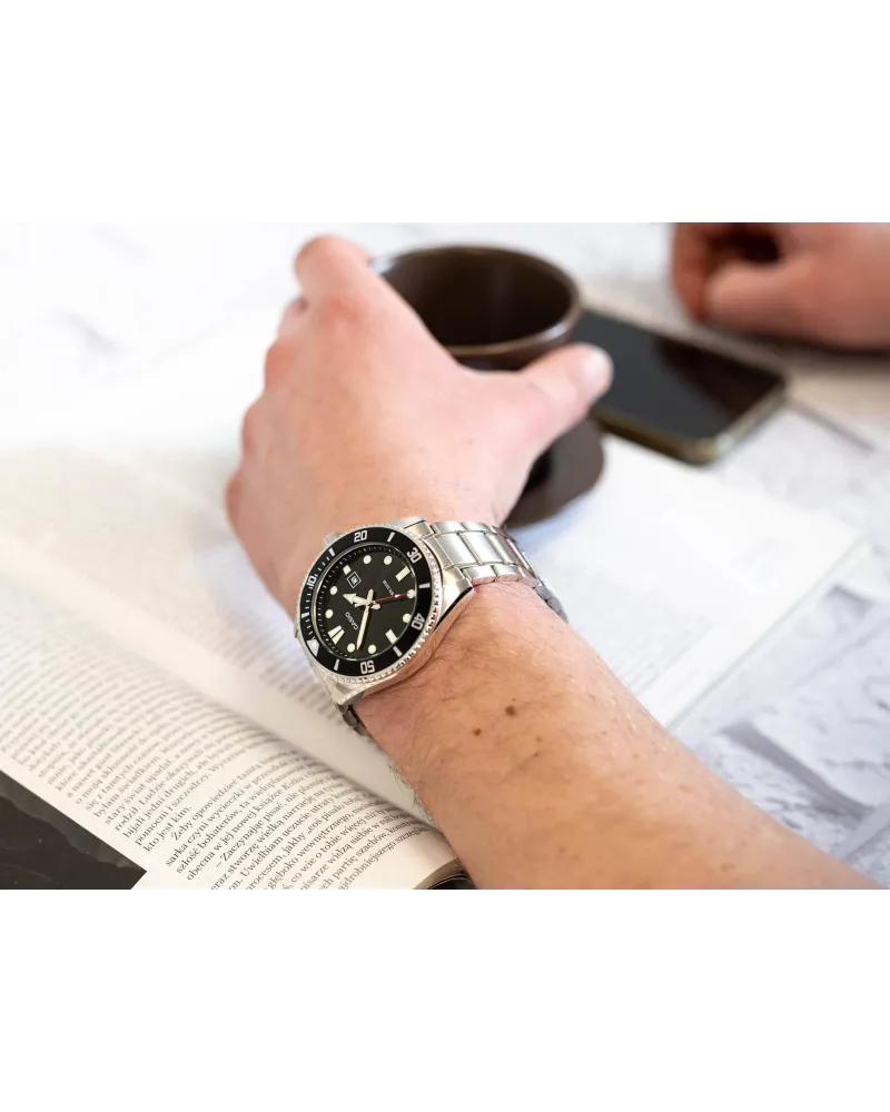 Zegarek Męski Casio MDV-107D-1A1 WR200 + BOX Zegarek Męski Casio MDV-107D-1A1 WR200 + BOX