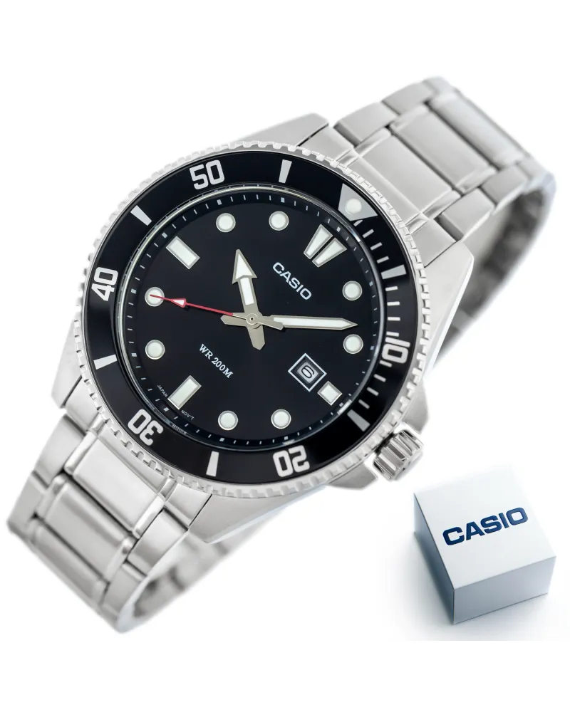 Zegarek Męski Casio MDV-107D-1A1 WR200 + BOX Zegarek Męski Casio MDV-107D-1A1 WR200 + BOX