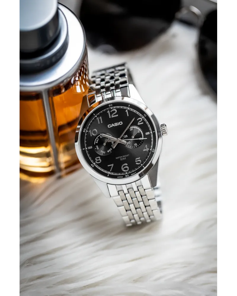 ZEGAREK MĘSKI CASIO MTP-E340D-1A (zd264a) + BOX ZEGAREK MĘSKI CASIO MTP-E340D-1A (zd264a) + BOX