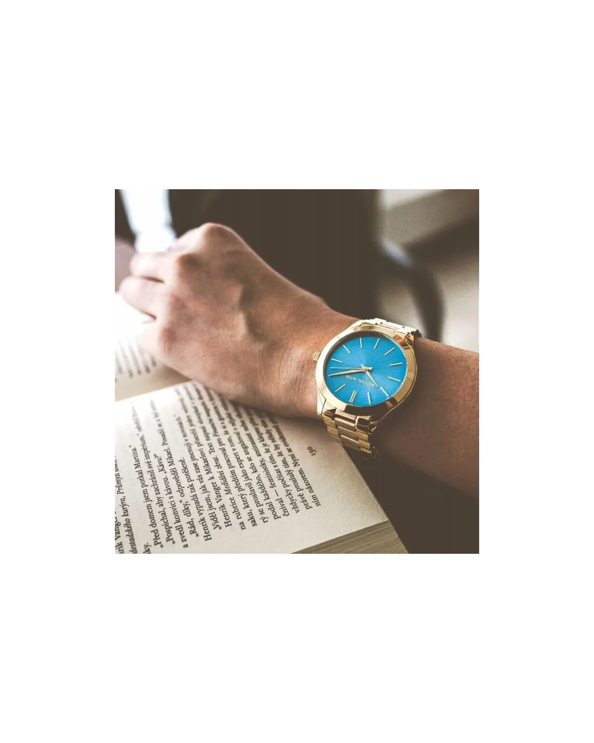 ZEGAREK DAMSKI Michael Kors Slim Runway MK3265 + BOX