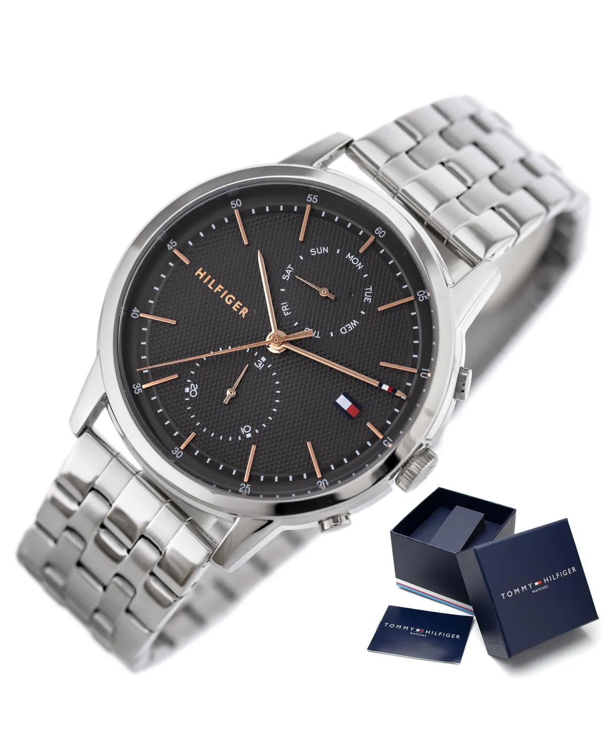 ZEGAREK MĘSKI TOMMY HILFIGER 1710431 Easton + BOX