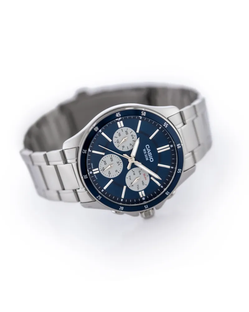 ZEGAREK MĘSKI CASIO MTP-1374D-2A3 (zd063h) + BOX