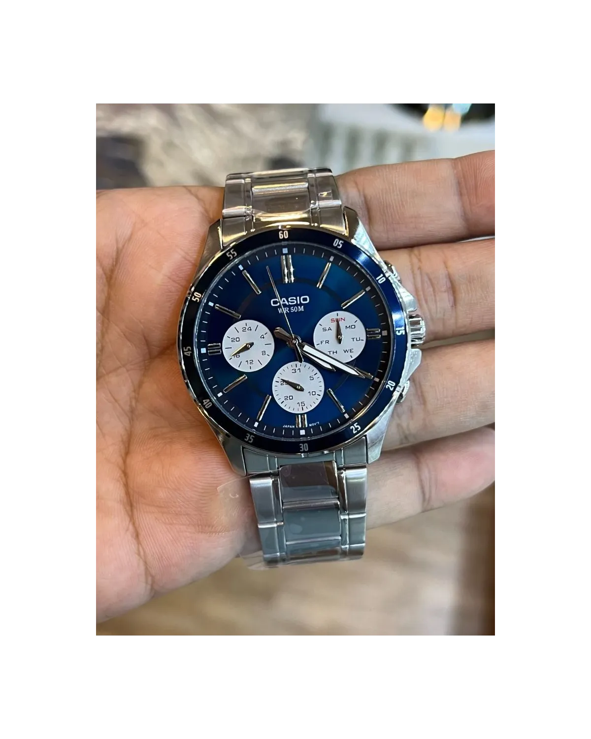 ZEGAREK MĘSKI CASIO MTP-1374D-2A3 (zd063h) + BOX