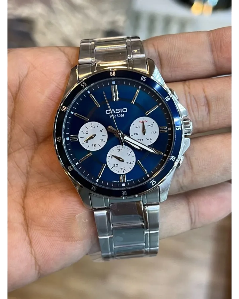 ZEGAREK MĘSKI CASIO MTP-1374D-2A3 (zd063h) + BOX