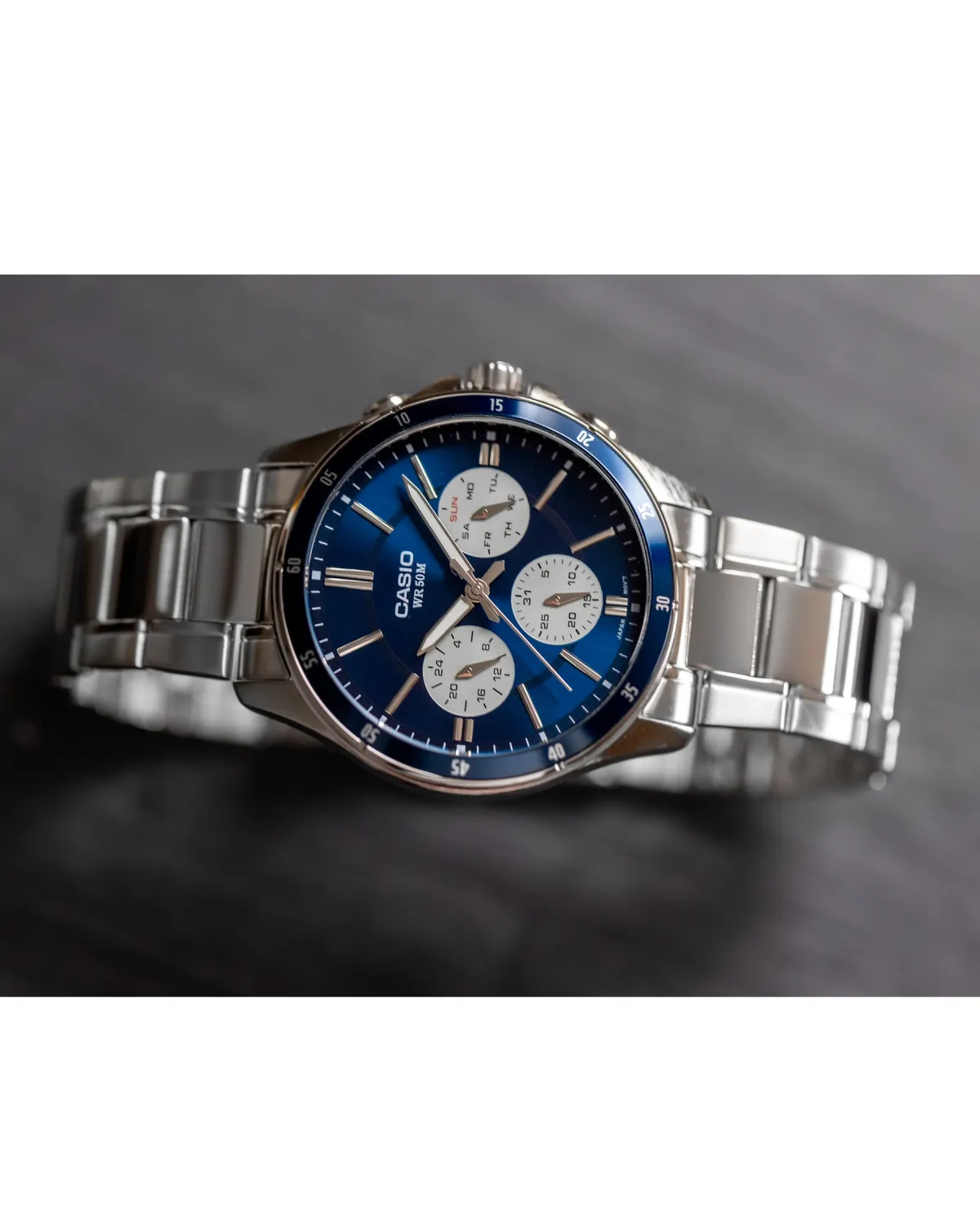 ZEGAREK MĘSKI CASIO MTP-1374D-2A3 (zd063h) + BOX