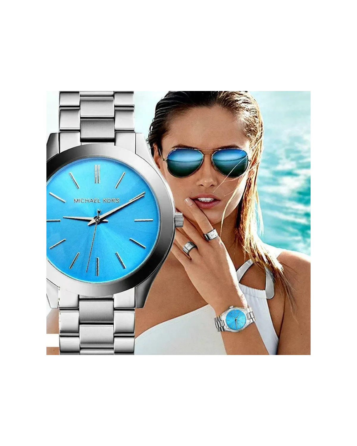 ZEGAREK DAMSKI Michael Kors Slim Runway MK3292 + BOX ZEGAREK DAMSKI Michael Kors Slim Runway MK3292 + BOX