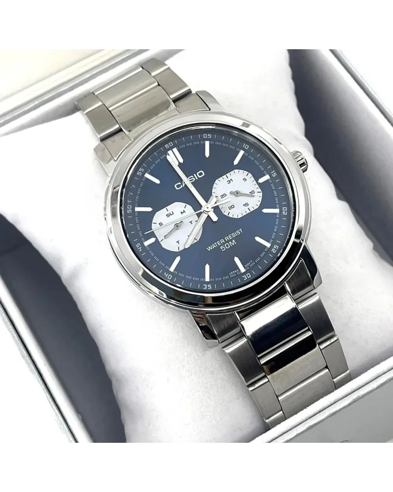 ZEGAREK MĘSKI CASIO MTP-E335D-2E1 (zd274b) + BOX ZEGAREK MĘSKI CASIO MTP-E335D-2E1 (zd274b) + BOX