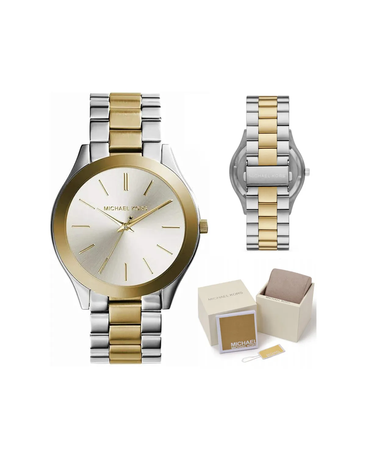 ZEGAREK DAMSKI MICHAEL KORS MK3198 - SLIM (zm500i)