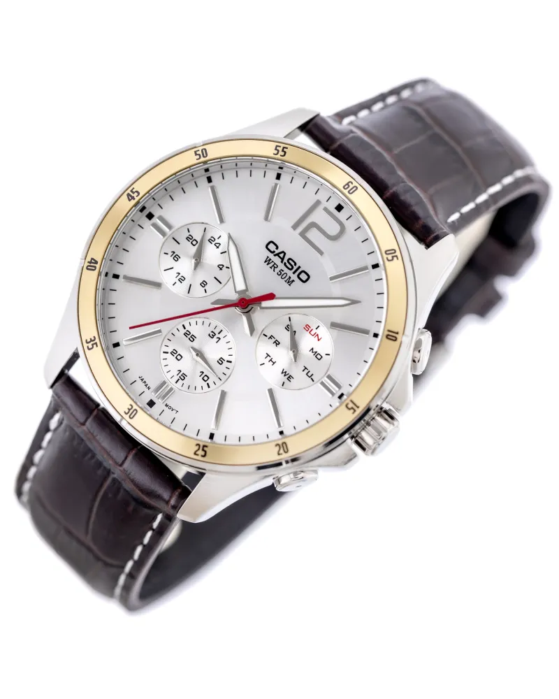 ZEGAREK MĘSKI CASIO MTP-1374L-7AVDF (zd064a) + BOX