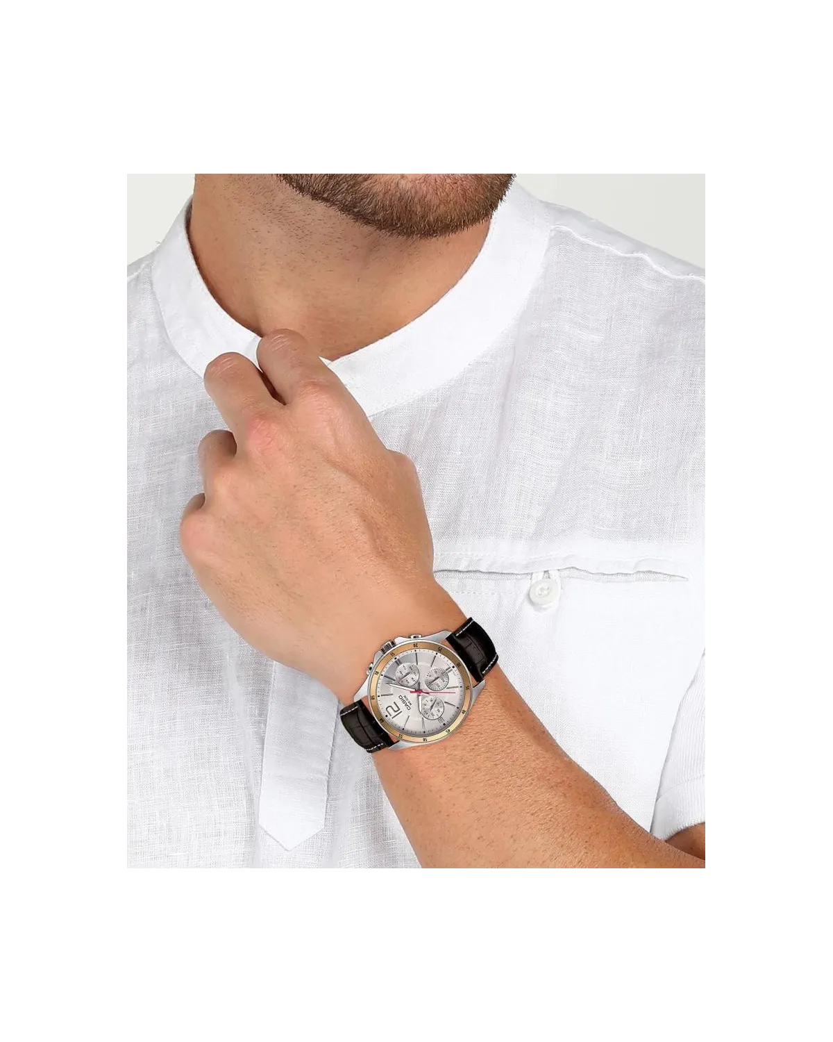 ZEGAREK MĘSKI CASIO MTP-1374L-7AVDF (zd064a) + BOX