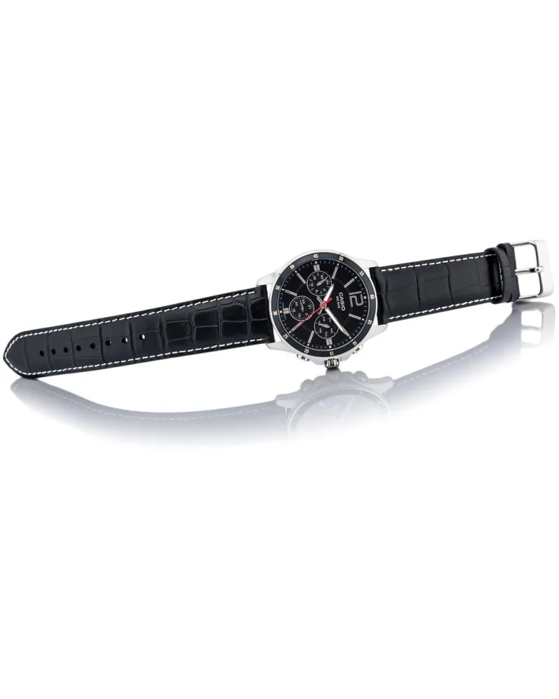 ZEGAREK MĘSKI CASIO MTP-1374L-1AV (zd064b) + BOX