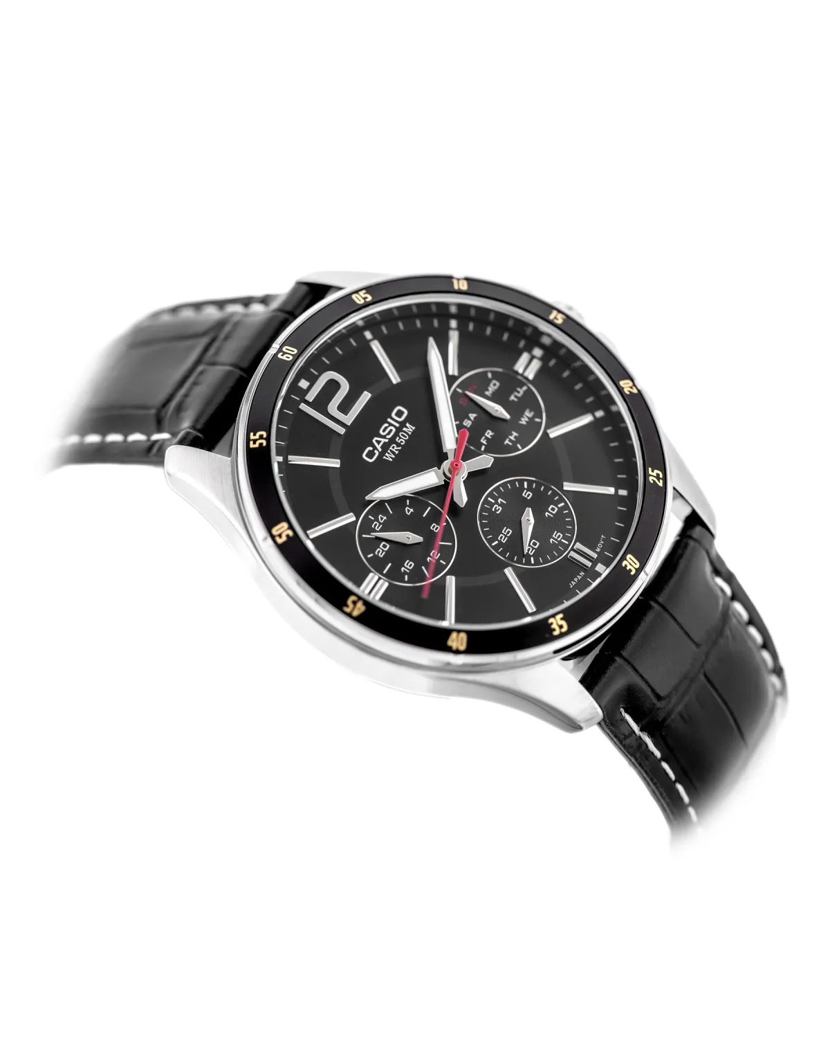 ZEGAREK MĘSKI CASIO MTP-1374L-1AV (zd064b) + BOX