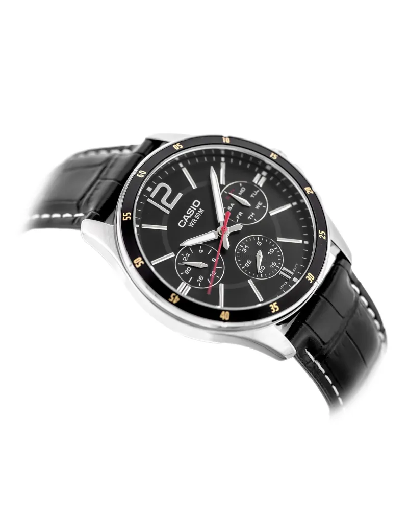 ZEGAREK MĘSKI CASIO MTP-1374L-1AV (zd064b) + BOX