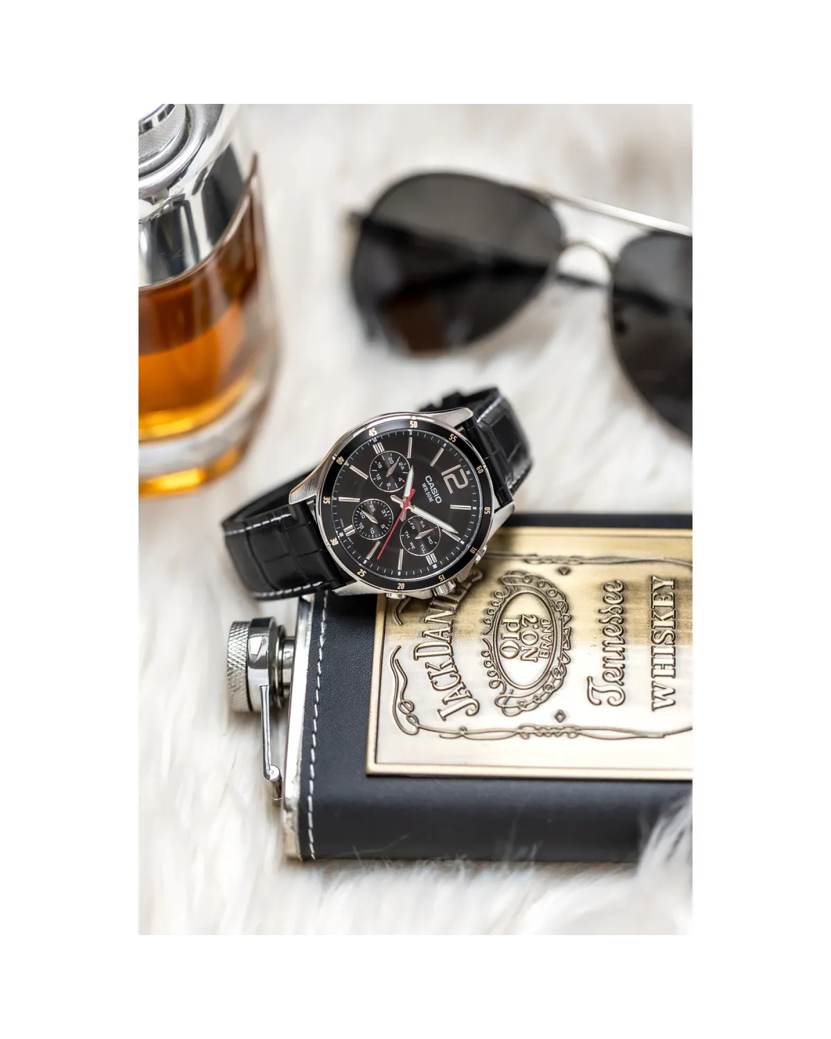 ZEGAREK MĘSKI CASIO MTP-1374L-1AV (zd064b) + BOX