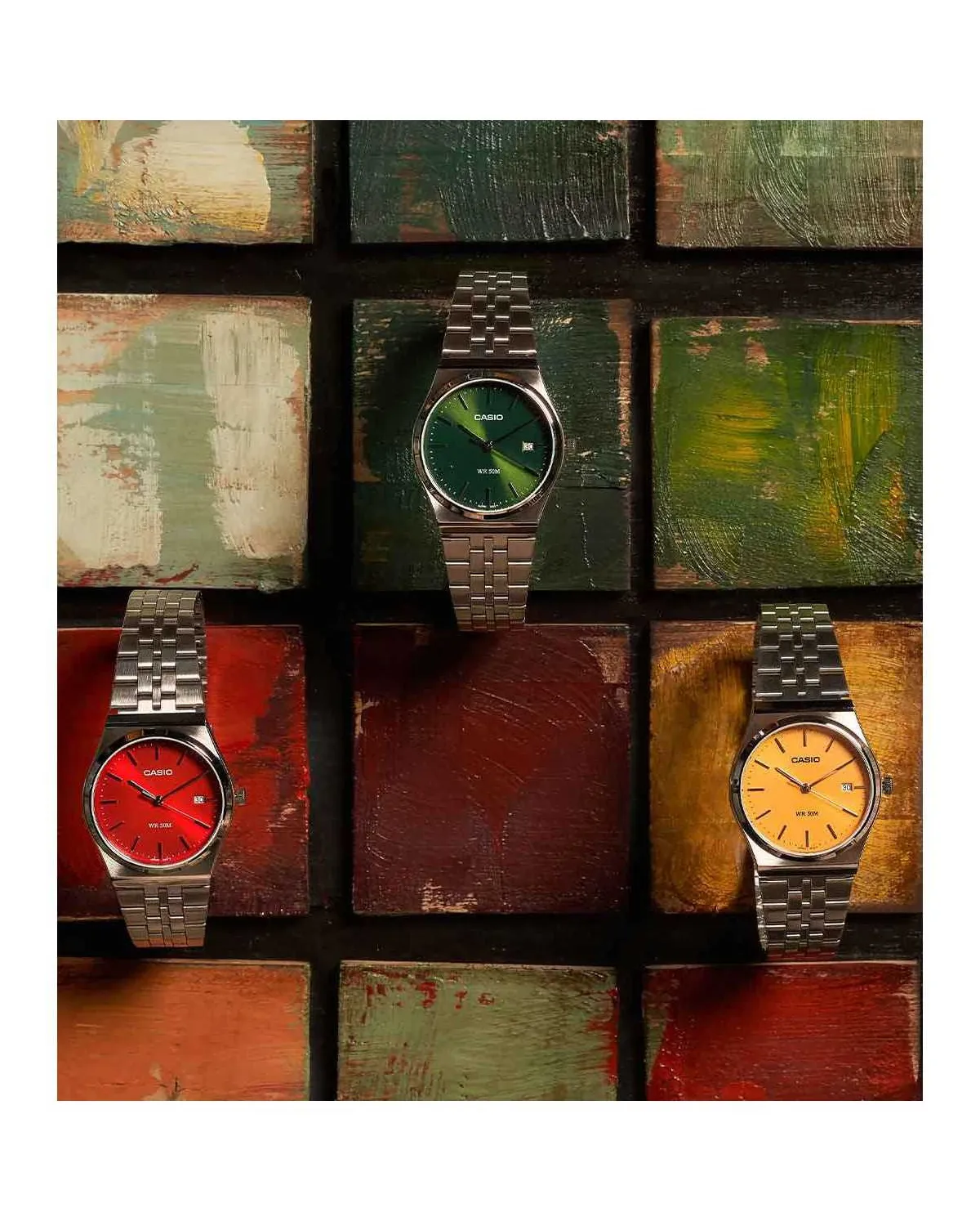 Zegarek Męski Casio MTP-B145D-4A2 + BOX (zd230e) Zegarek Męski Casio MTP-B145D-4A2 + BOX (zd230e)