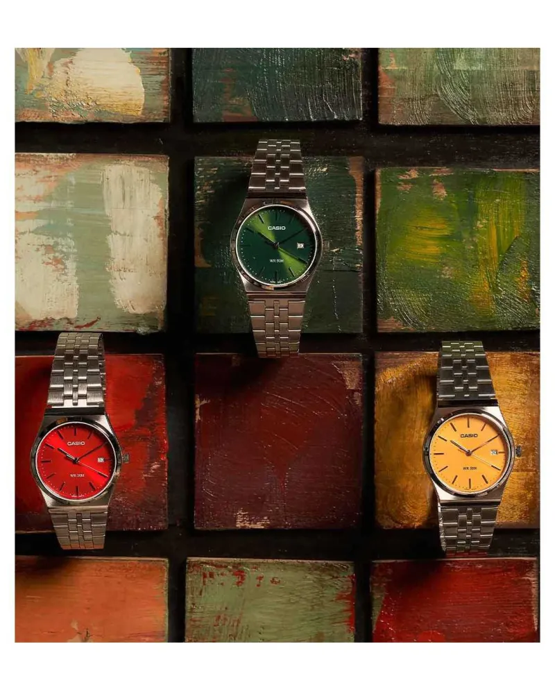 Zegarek Męski Casio MTP-B145D-4A2 + BOX (zd230e) Zegarek Męski Casio MTP-B145D-4A2 + BOX (zd230e)