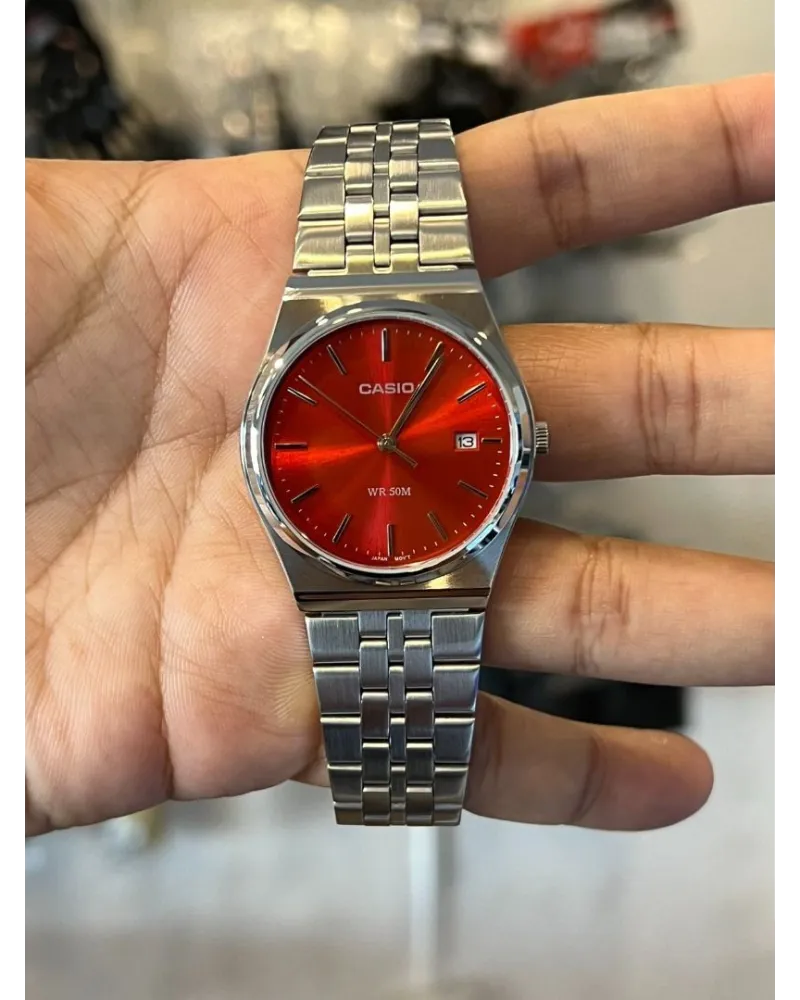 Zegarek Męski Casio MTP-B145D-4A2 + BOX (zd230e) Zegarek Męski Casio MTP-B145D-4A2 + BOX (zd230e)