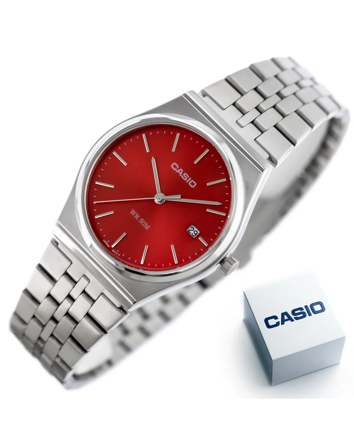 Zegarek Męski Casio MTP-B145D-4A2 + BOX (zd230e) Zegarek Męski Casio MTP-B145D-4A2 + BOX (zd230e)