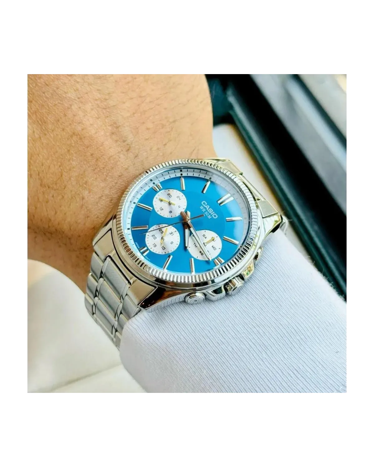 ZEGAREK MĘSKI CASIO MTP-1375D-2A2 (zd112d) + BOX