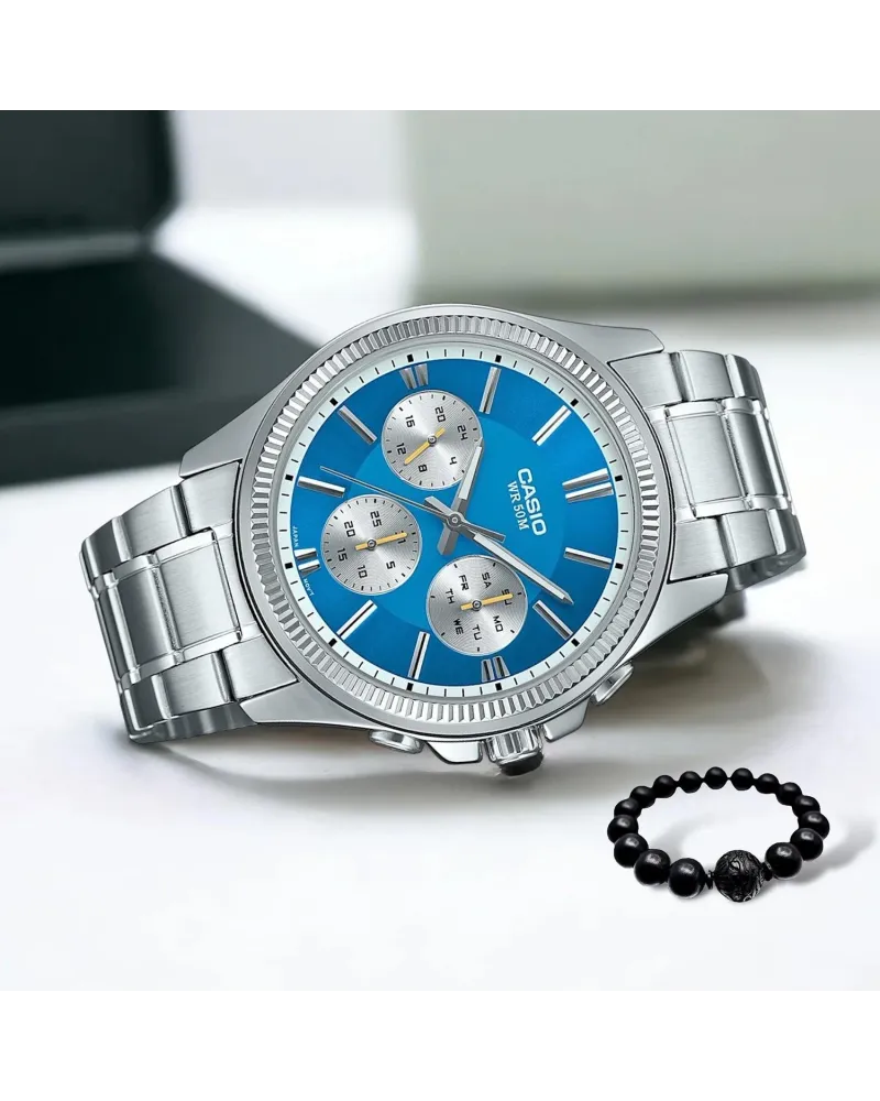 ZEGAREK MĘSKI CASIO MTP-1375D-2A2 (zd112d) + BOX