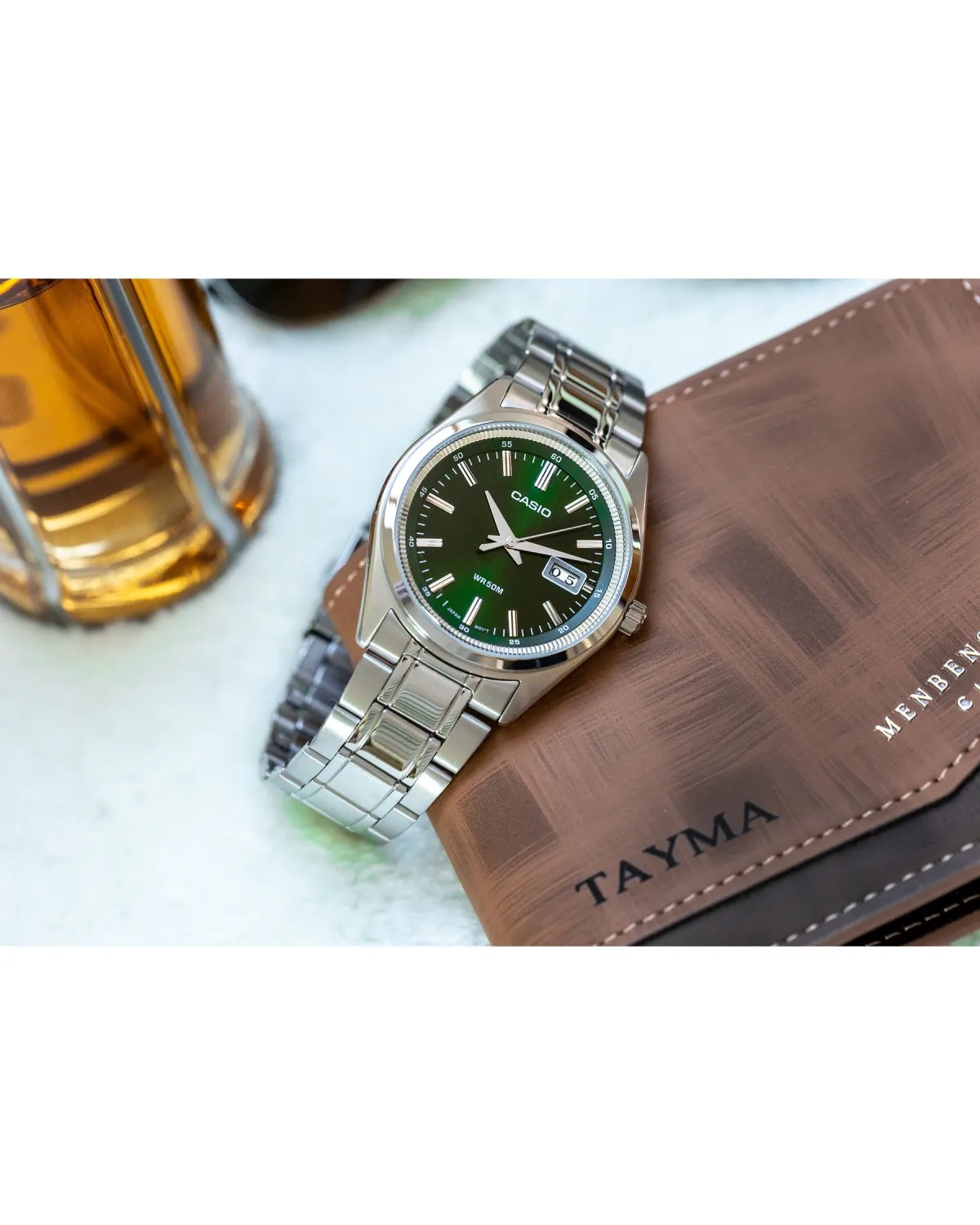 Zegarek Męski Casio MTP-B180D-3A + BOX Zegarek Męski Casio MTP-B180D-3A + BOX