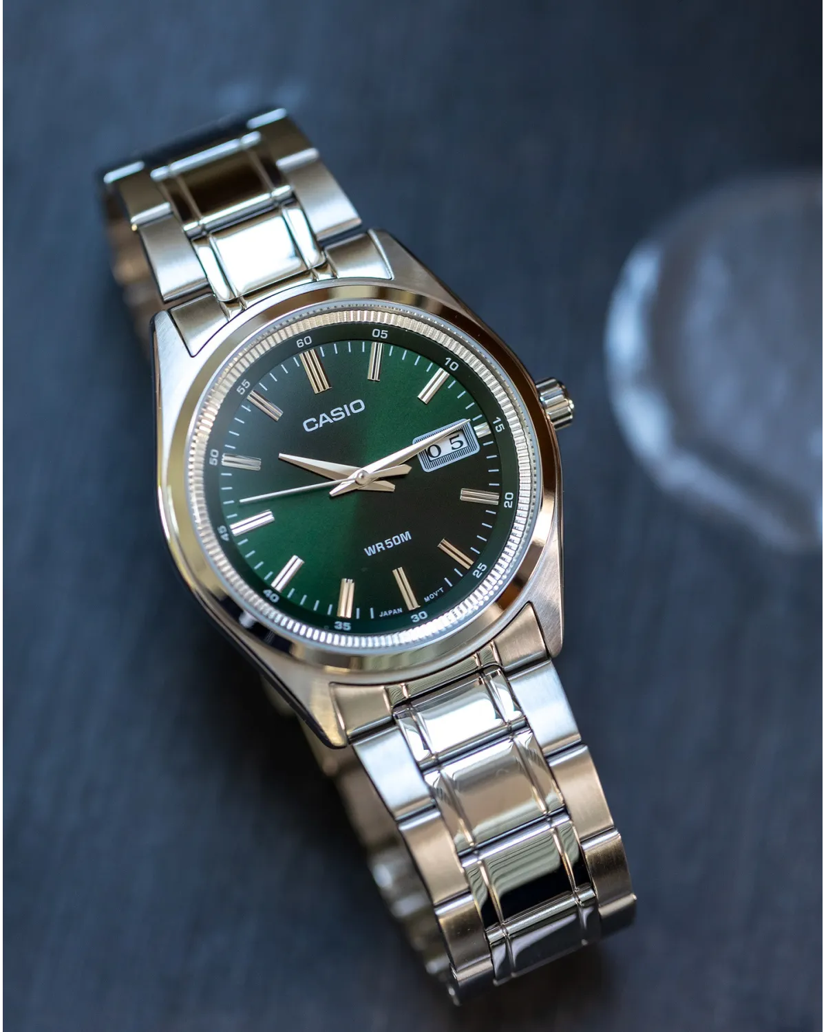 Zegarek Męski Casio MTP-B180D-3A + BOX Zegarek Męski Casio MTP-B180D-3A + BOX
