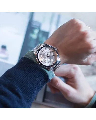 Zegarek Męski Casio  MTP-1374D-7A (zd063e) + BOX
