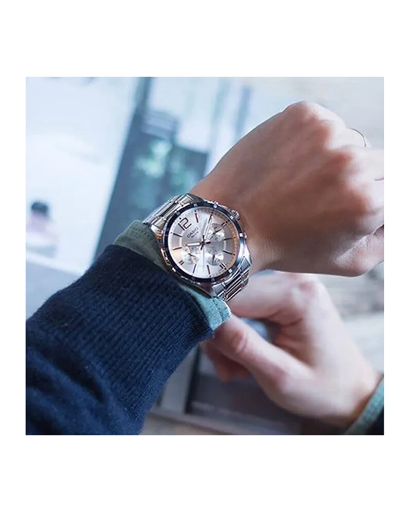 Zegarek Męski Casio  MTP-1374D-7A (zd063e) + BOX