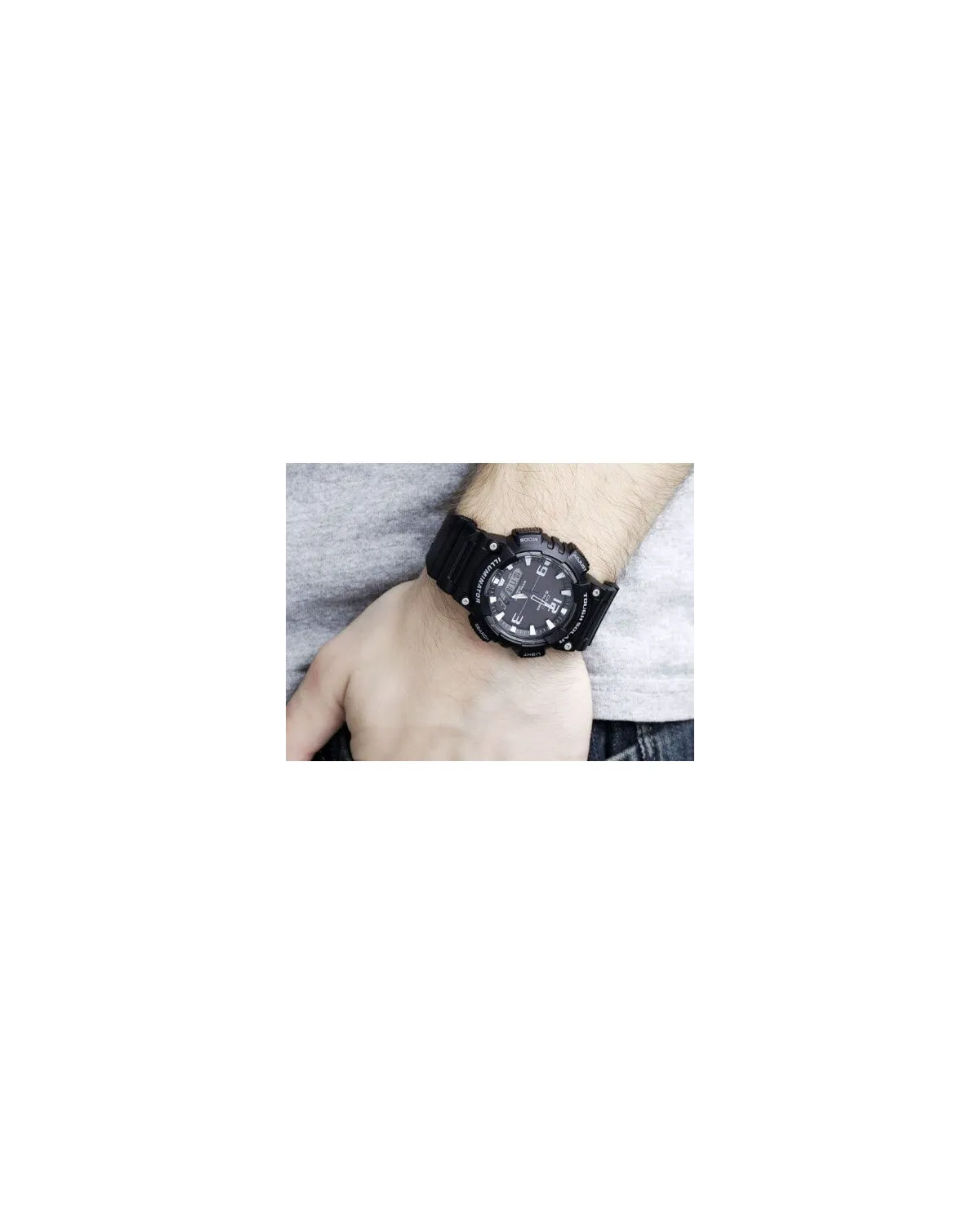 ZEGAREK MĘSKI CASIO AQ-S810W-1AV (zd044h) - SOLAR POWERED + BOX ZEGAREK MĘSKI CASIO AQ-S810W-1AV (zd044h) - SOLAR POWERED + BOX