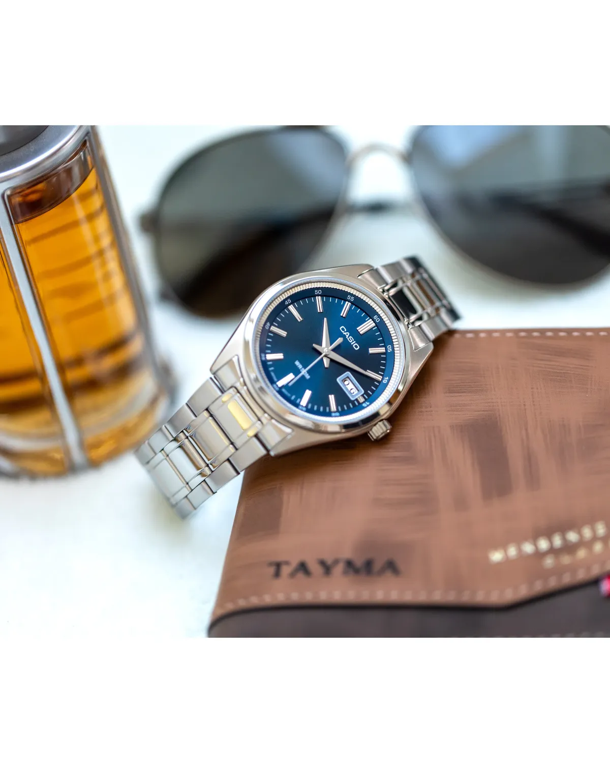 Zegarek Męski Casio MTP-B180D-2A + BOX Zegarek Męski Casio MTP-B180D-2A + BOX