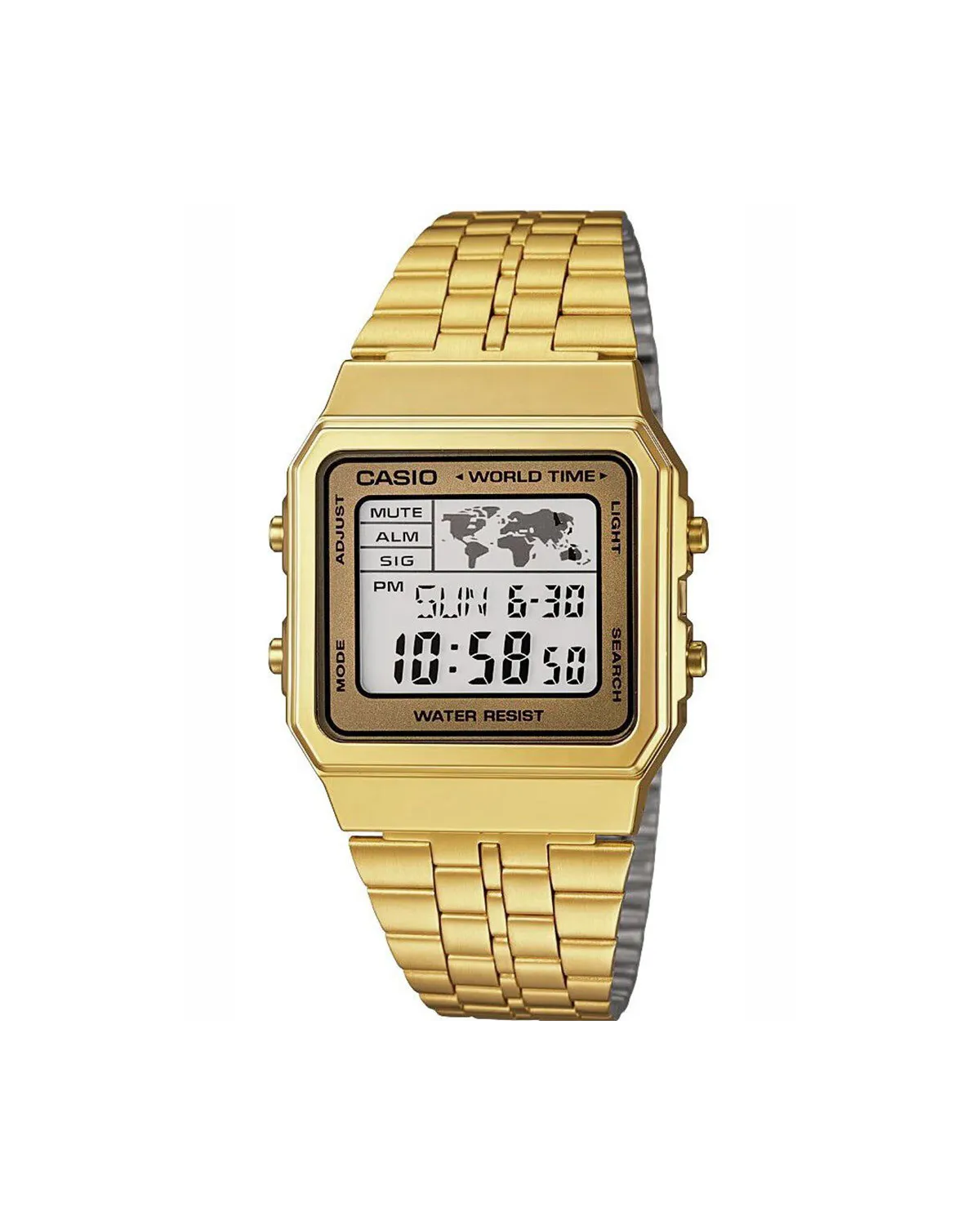 ZEGAREK MĘSKI CASIO VINTAGE A500WGA-9DF (zd158d) + BOX ZEGAREK MĘSKI CASIO VINTAGE A500WGA-9DF (zd158d) + BOX