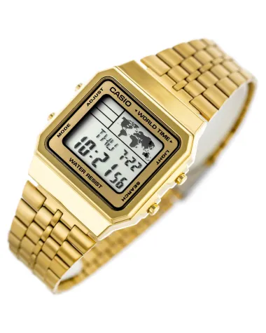 ZEGAREK MĘSKI CASIO VINTAGE A500WGA-9DF (zd158d) + BOX ZEGAREK MĘSKI CASIO VINTAGE A500WGA-9DF (zd158d) + BOX