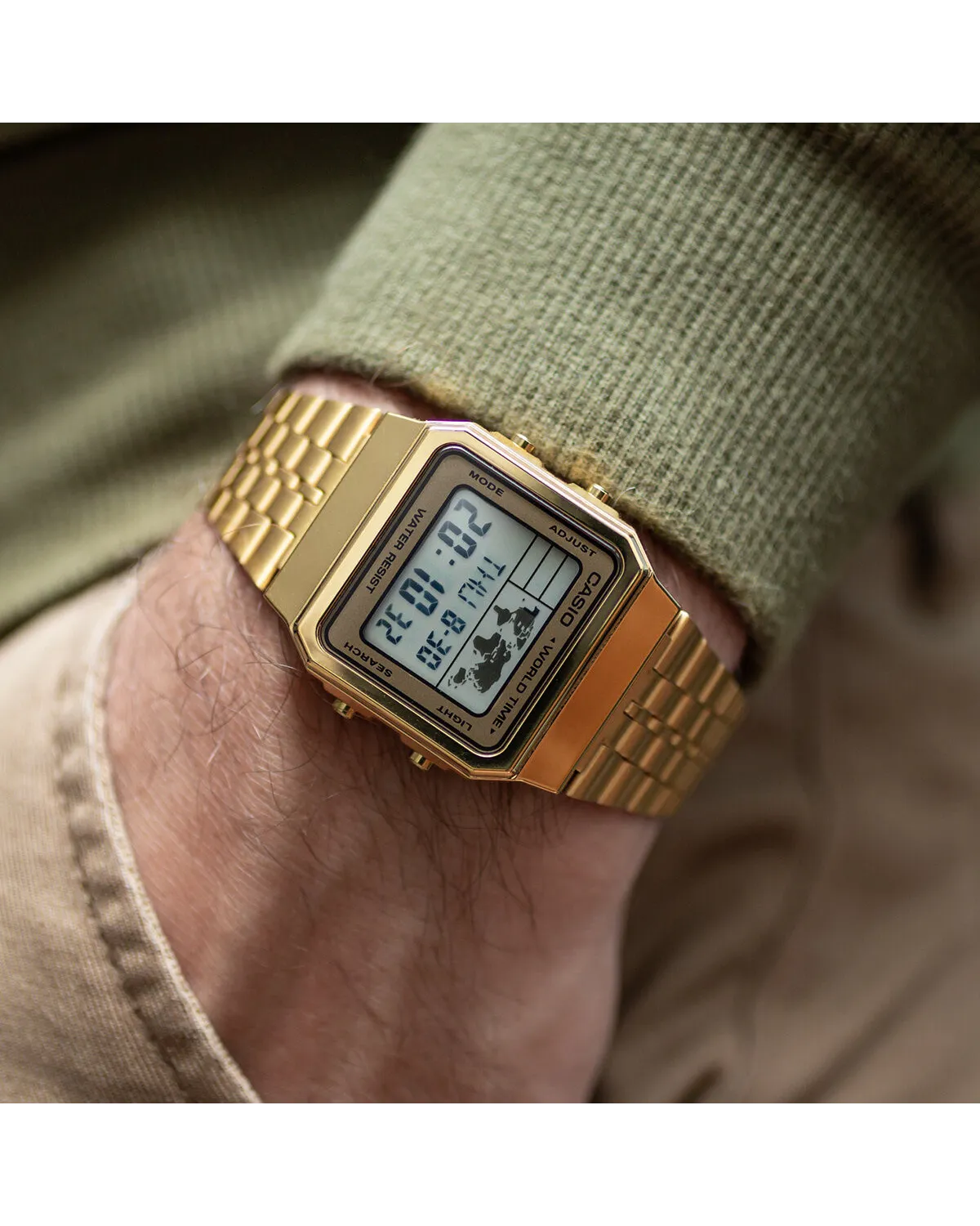 ZEGAREK MĘSKI CASIO VINTAGE A500WGA-9DF (zd158d) + BOX ZEGAREK MĘSKI CASIO VINTAGE A500WGA-9DF (zd158d) + BOX