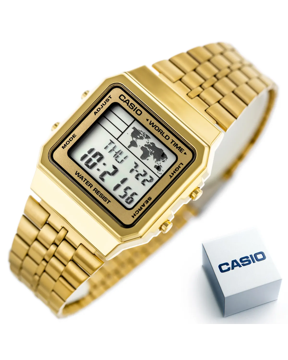 ZEGAREK MĘSKI CASIO VINTAGE A500WGA-9DF (zd158d) + BOX ZEGAREK MĘSKI CASIO VINTAGE A500WGA-9DF (zd158d) + BOX