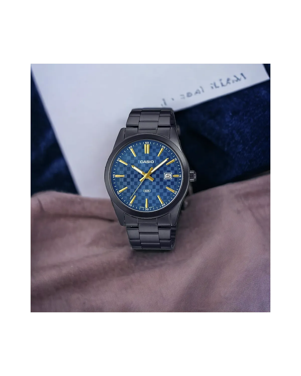 ZEGAREK MĘSKI CASIO MTP-VD03B-2A + BOX