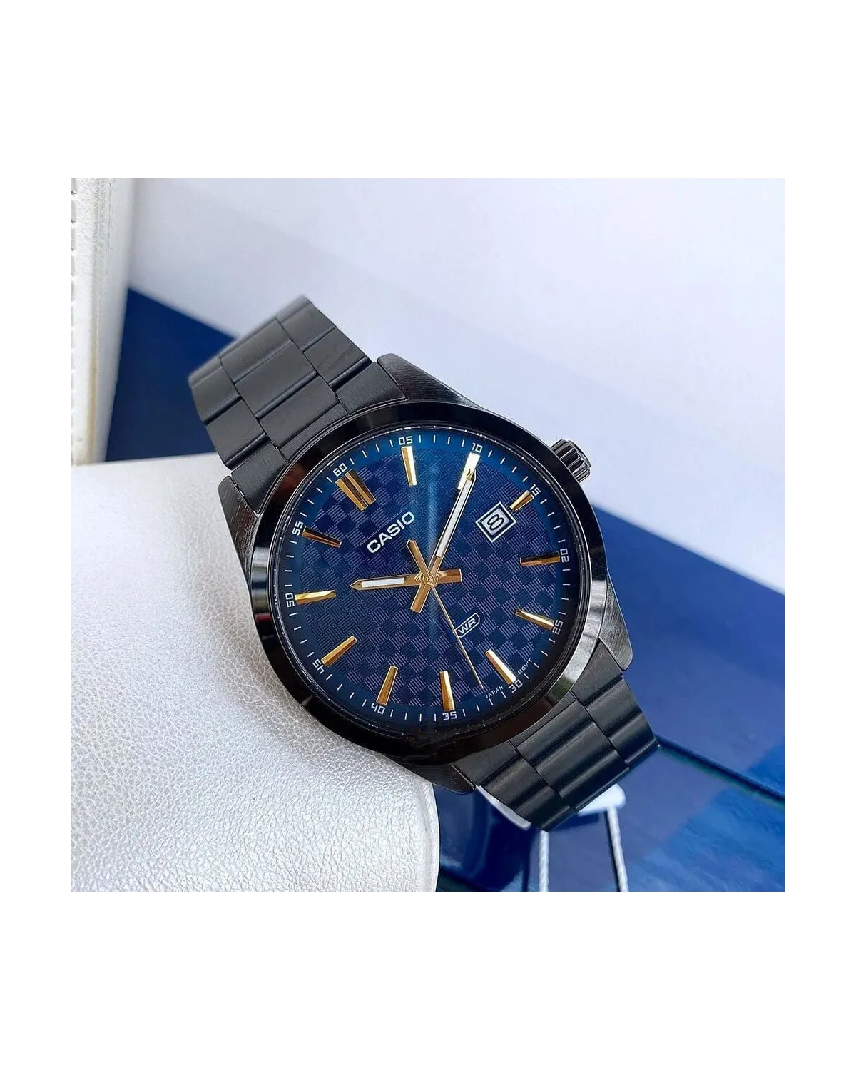 ZEGAREK MĘSKI CASIO MTP-VD03B-2A + BOX