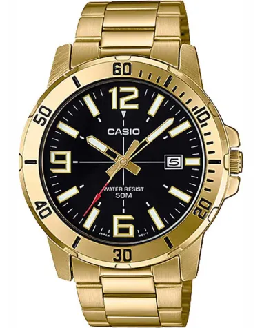 ZEGAREK MĘSKI CASIO MTP-VD01G-1B + BOX