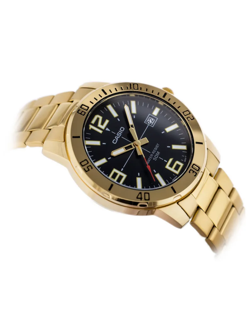ZEGAREK MĘSKI CASIO MTP-VD01G-1B + BOX ZEGAREK MĘSKI CASIO MTP-VD01G-1B + BOX