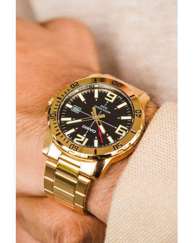 ZEGAREK MĘSKI CASIO MTP-VD01G-1B + BOX