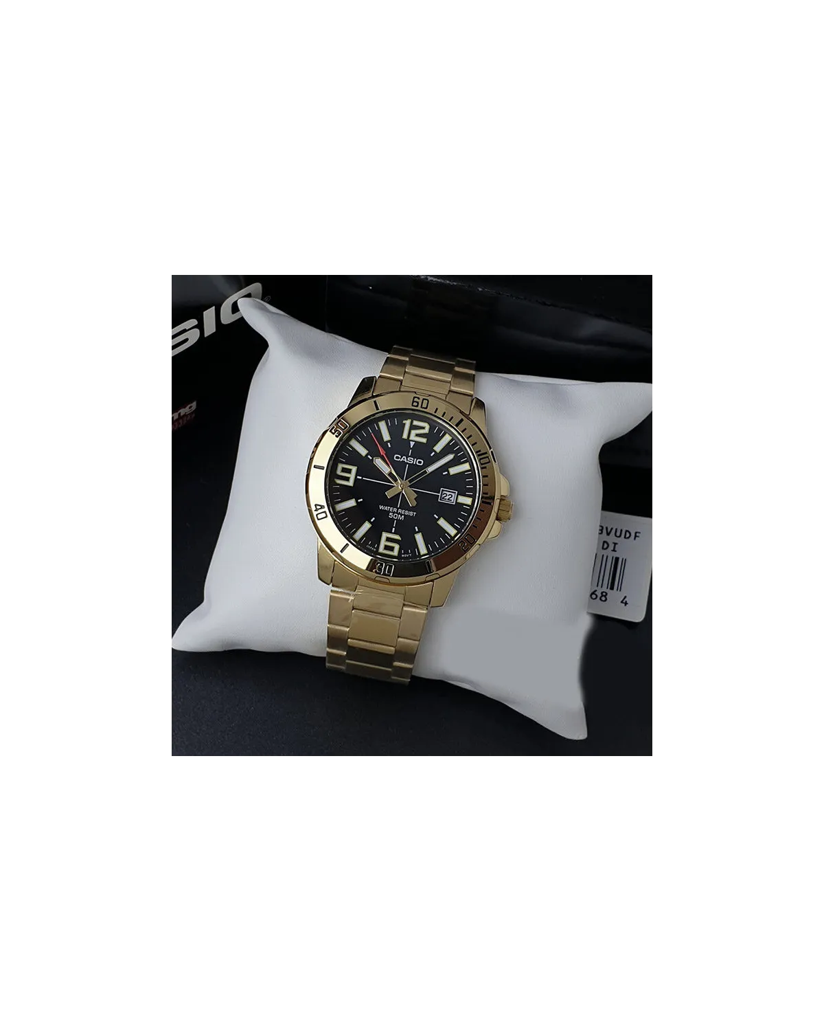 ZEGAREK MĘSKI CASIO MTP-VD01G-1B + BOX ZEGAREK MĘSKI CASIO MTP-VD01G-1B + BOX