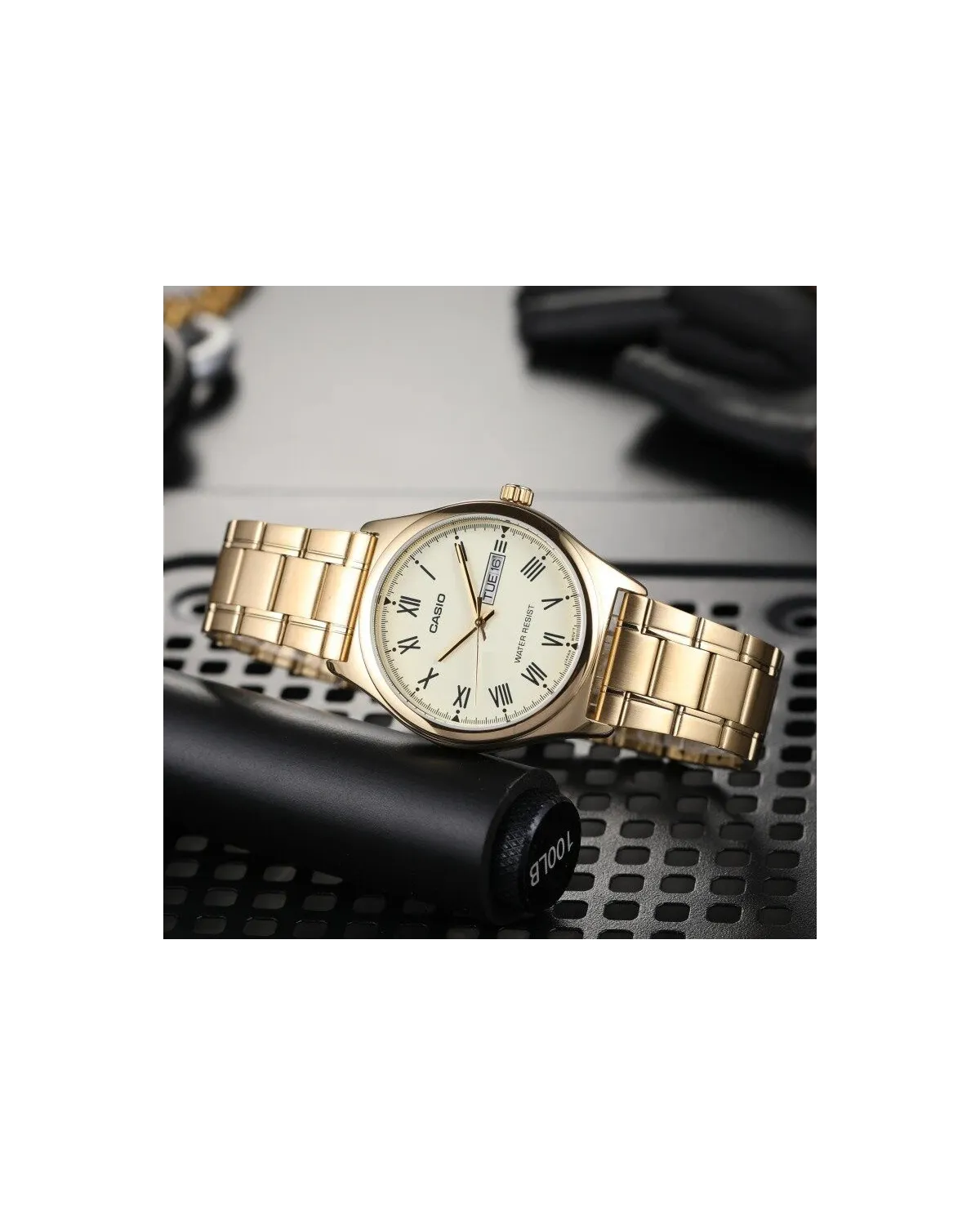 ZEGAREK MĘSKI CASIO MTP-V006G-9B + BOX ZEGAREK MĘSKI CASIO MTP-V006G-9B + BOX
