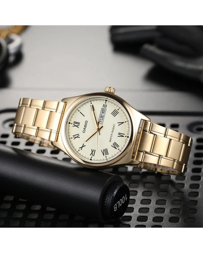 ZEGAREK MĘSKI CASIO MTP-V006G-9B + BOX ZEGAREK MĘSKI CASIO MTP-V006G-9B + BOX