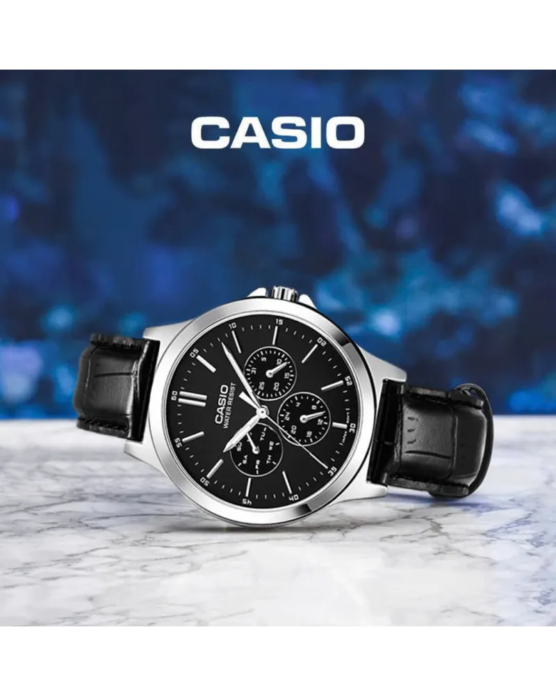ZEGAREK MĘSKI CASIO MTP-V300L-1A (zd085b) + BOX ZEGAREK MĘSKI CASIO MTP-V300L-1A (zd085b) + BOX