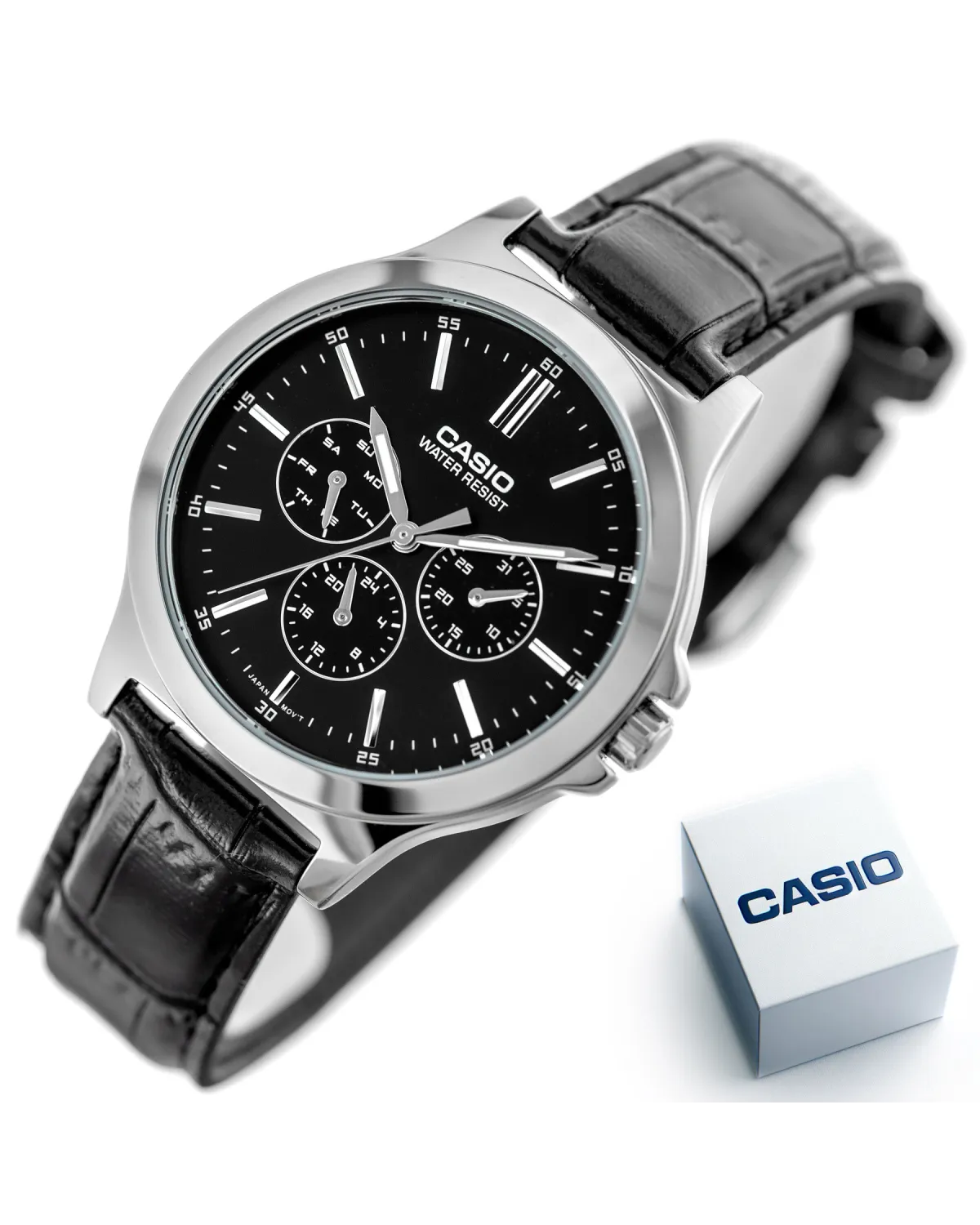 ZEGAREK MĘSKI CASIO MTP-V300L-1A (zd085b) + BOX ZEGAREK MĘSKI CASIO MTP-V300L-1A (zd085b) + BOX