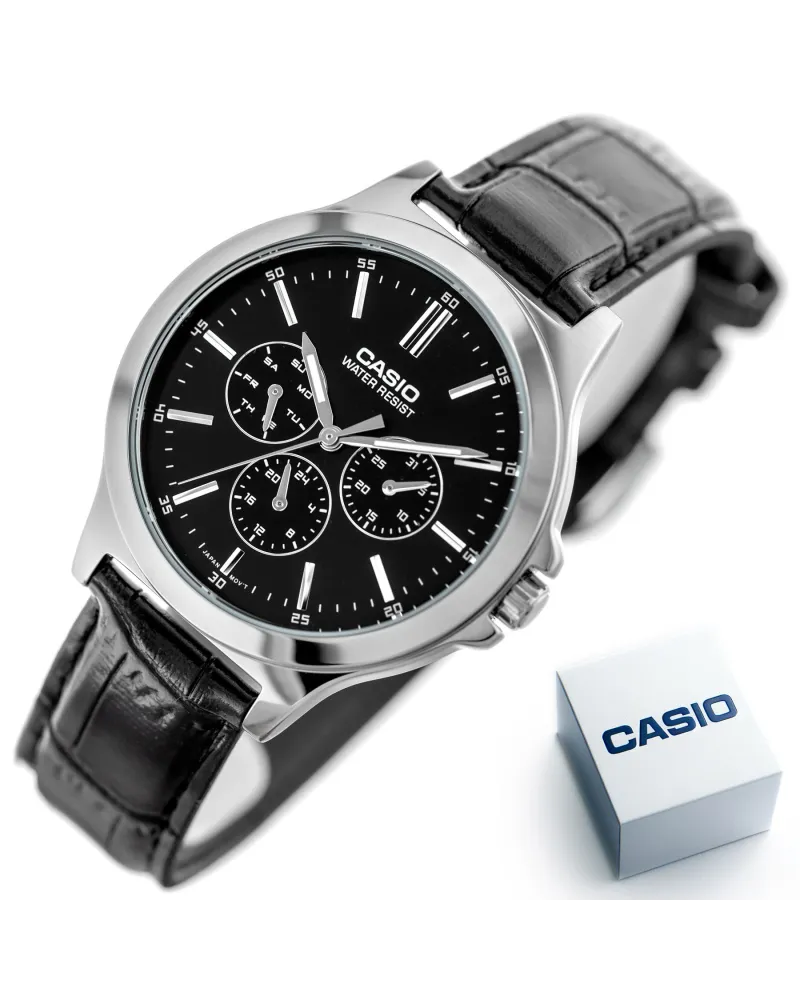 ZEGAREK MĘSKI CASIO MTP-V300L-1A (zd085b) + BOX ZEGAREK MĘSKI CASIO MTP-V300L-1A (zd085b) + BOX