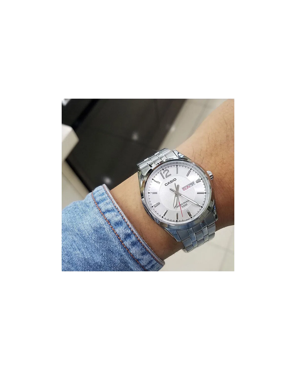 ZEGAREK MĘSKI CASIO MTP-1335D-7A (zd026d) + BOX ZEGAREK MĘSKI CASIO MTP-1335D-7A (zd026d) + BOX