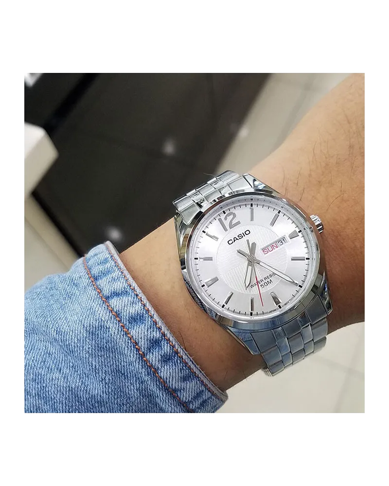 ZEGAREK MĘSKI CASIO MTP-1335D-7A (zd026d) + BOX ZEGAREK MĘSKI CASIO MTP-1335D-7A (zd026d) + BOX